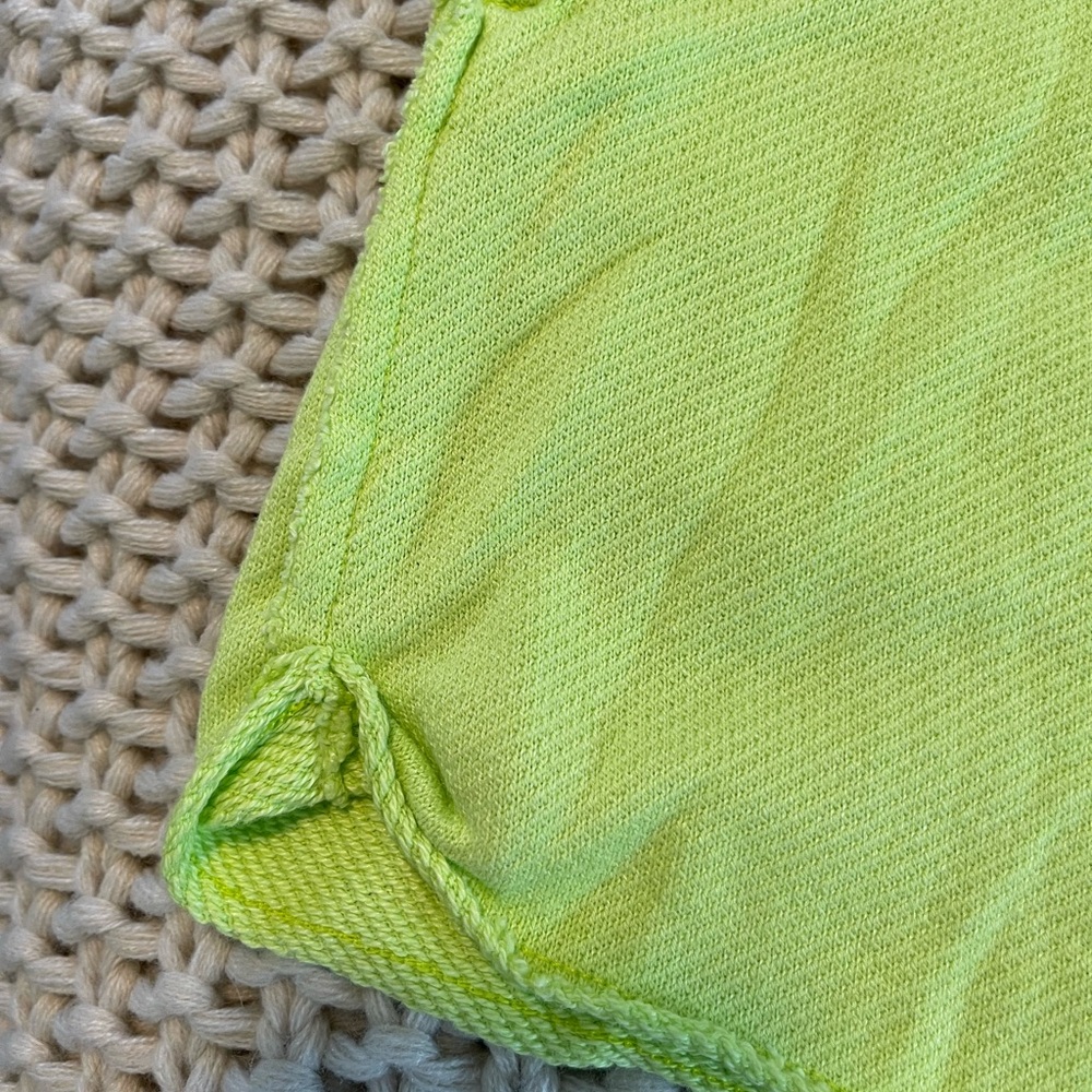 Aerie Neon Yellow Women's Shorts - Picture 3 of 5